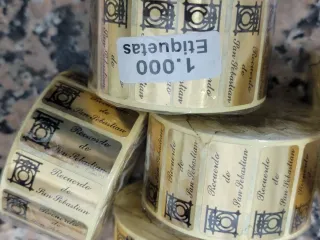 5 Rollos Pegatinas Recuerdo San Sebastián