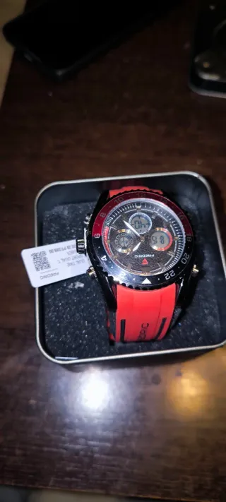 Reloj Frederic Dual Time Sport Rubber