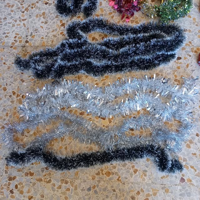 Lote de adornos navideños luces navidad incluidas