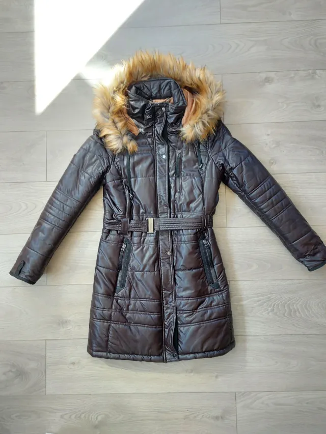 Talla L - Abrigo Marrón Company & Co