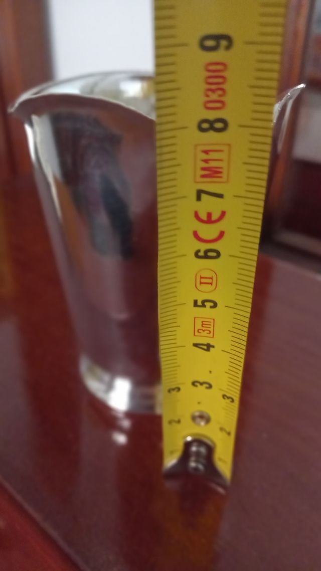 Jarra lechera de plata