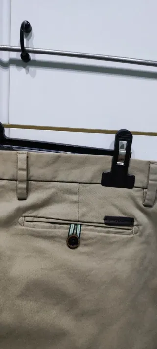 Pantaloni uomo beige taglia 48/L