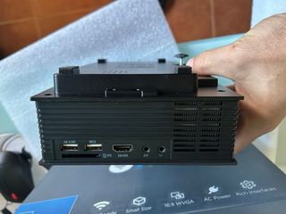 Proyector LED Negro Wi-Fi Ready