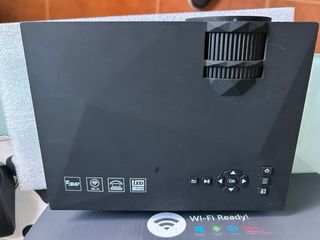 Proyector LED Negro Wi-Fi Ready