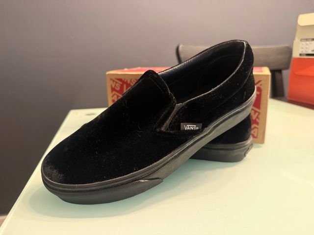 Vans Terciopelo Slip-On Talla 36