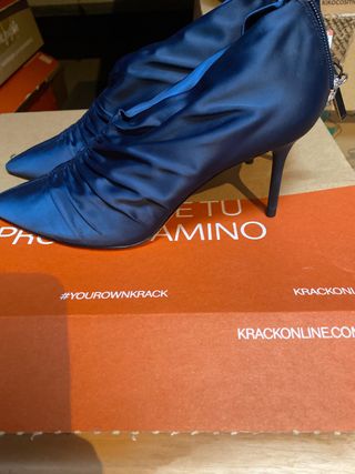 Scarpe Zara taglia 37 blu marino