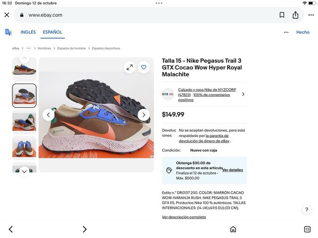 NIKE ZAPATILLAS  Trail Running