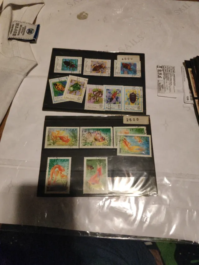 Lotto francobolli misti