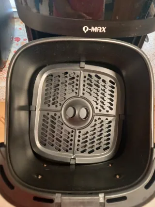 Freidora de aire Q-MAX negra