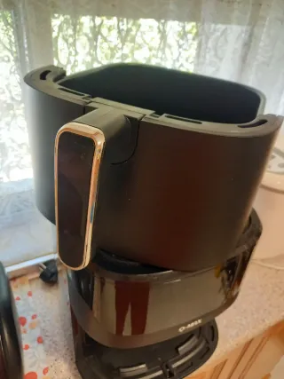 Freidora de aire Q-MAX negra