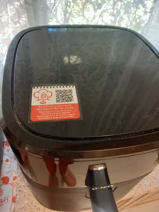 Freidora de aire Q-MAX negra