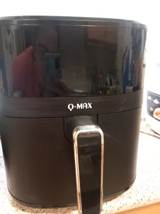 Freidora de aire Q-MAX negra
