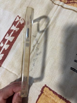 Funda iPhone 14 Transparente Flores