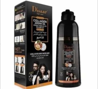 Champú Tinte Negro Disaar Colágeno Argán
