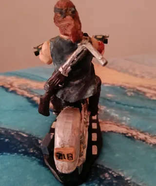 Figura Motorista.Motero 20cm