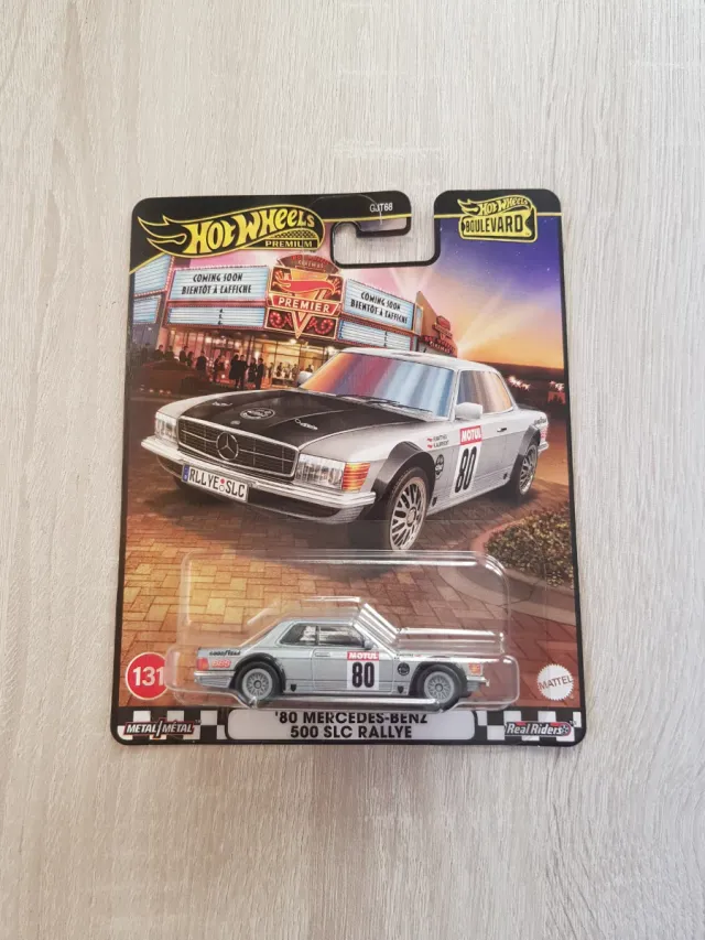 Mercedes-Benz 500 SLC Rallye hot wheels boulevard