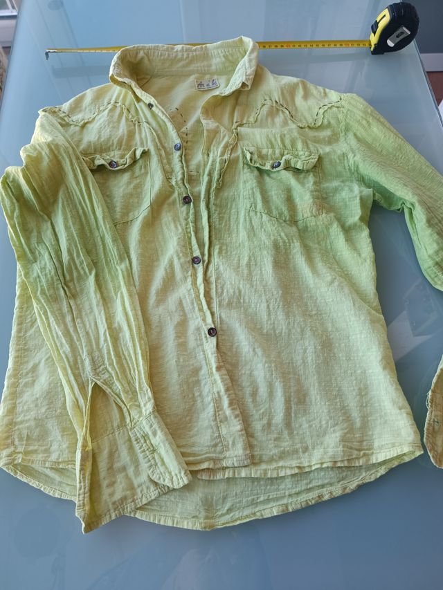 Camicia uomo gialla M.K.