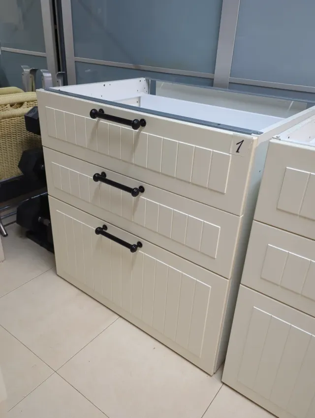 Cajonera Metod Ikea Faktum color Hueso