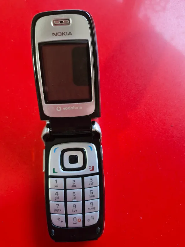 Telefono cellulare Nokia 6101 Vodafone argento/nero