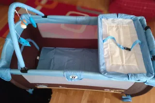 CUNA DE VIAJE ASALVO. Modelo Safari. 120x60cm