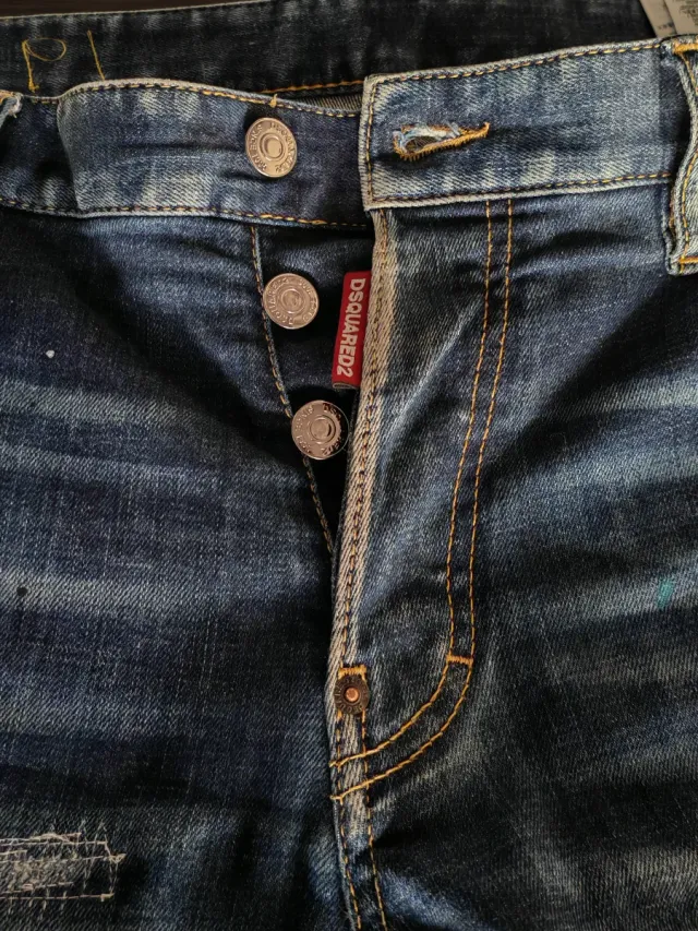 Vaqueros DSQUARED2 D2 desgastados