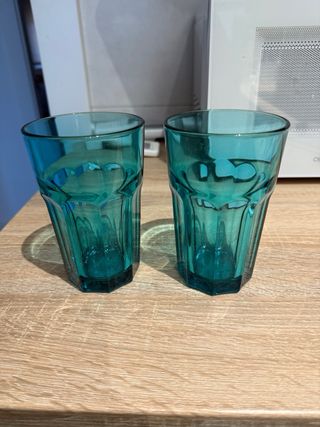 Vasos altos 13cm (juntos o por separado).