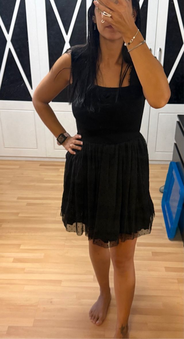 Vestido de fiesta negro