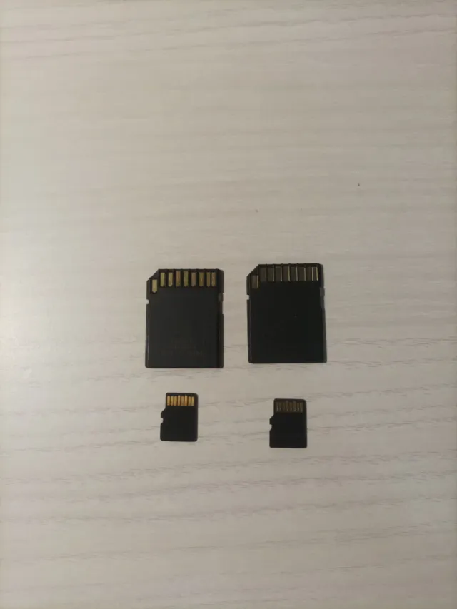 2 schede microSD da 32 GB con adattatore