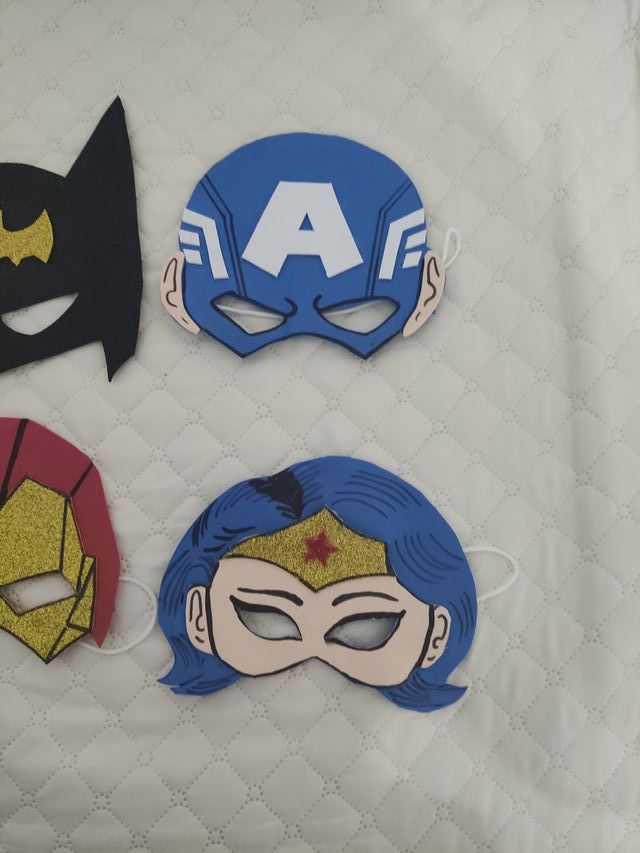 REGALO Antifaces de Héroes niños LEER DESCRIPCIÓN