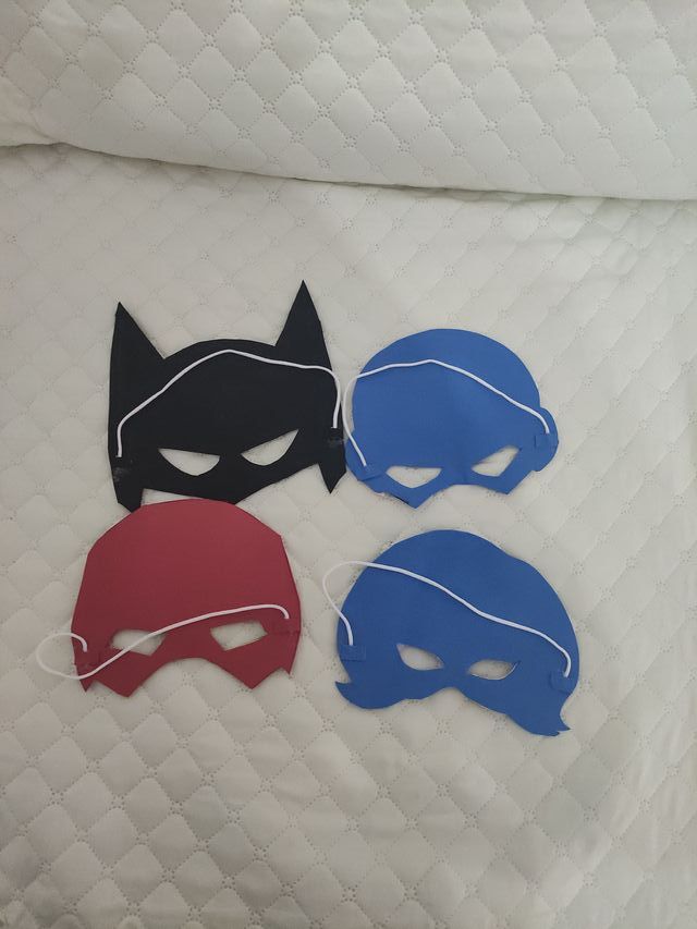 REGALO Antifaces de Héroes niños LEER DESCRIPCIÓN