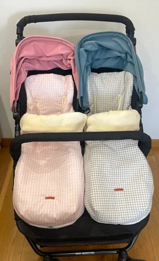 Conjunto de 2 sacos silla Gemelar