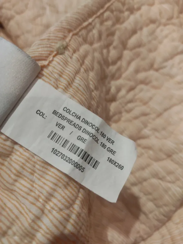 Colcha infantil Textura dinosaurios 180x260