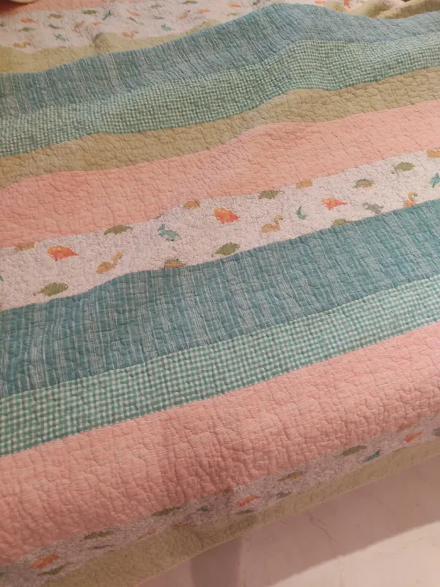 Colcha infantil Textura dinosaurios 180x260