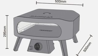 Forno pizza Cozze a gas 13”