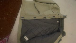 Chaqueta Impermeable Cro Enguatada Beige