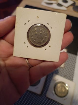 Lote 5 Monedas Ecuador