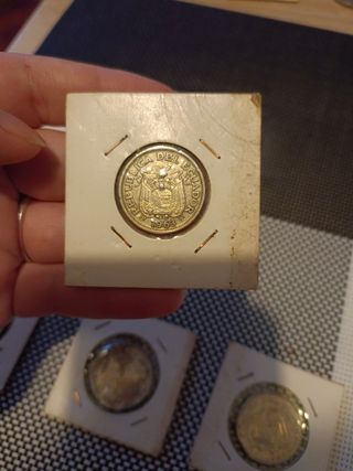 Lote 5 Monedas Ecuador