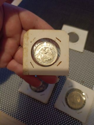 Lote 5 Monedas Ecuador