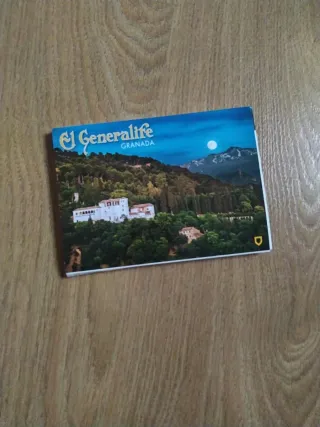 Pack 9 Postales Generalife Alhambra Granada