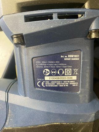 Martelo Rotativo FERM 800W - 230V