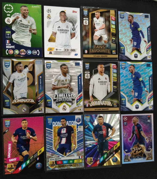 Cartas Mbappé Real Madrid