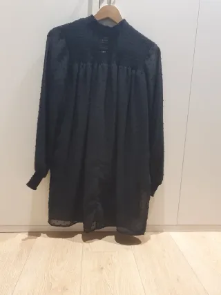 Vestido Zara Negro XS