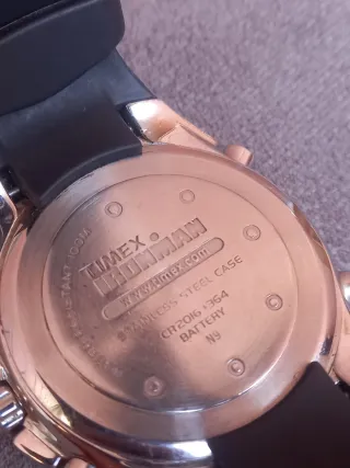 Reloj Timex Ironman Negro/Plateado