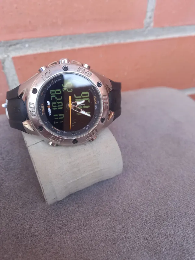 Reloj Timex Ironman Negro/Plateado
