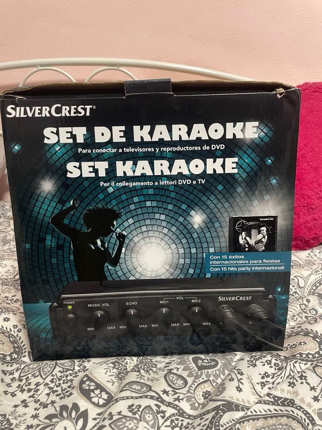 Silver Crest Set de Karaoke