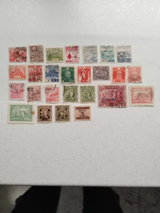 Lotto Francobolli Cina e Giappone 