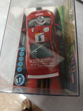 Coche Scalextric Peugeot 307 Rojo