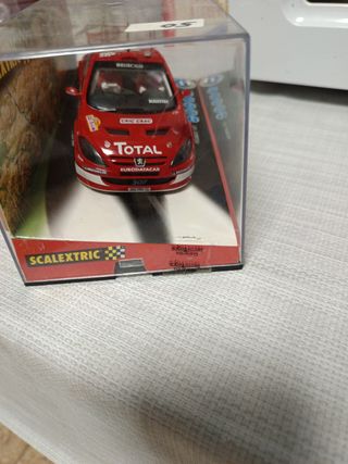 Coche Scalextric Peugeot 307 Rojo
