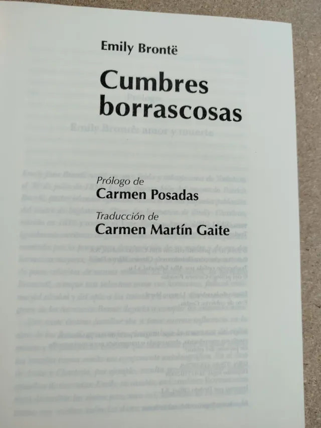 Cumbres Borrascosas.