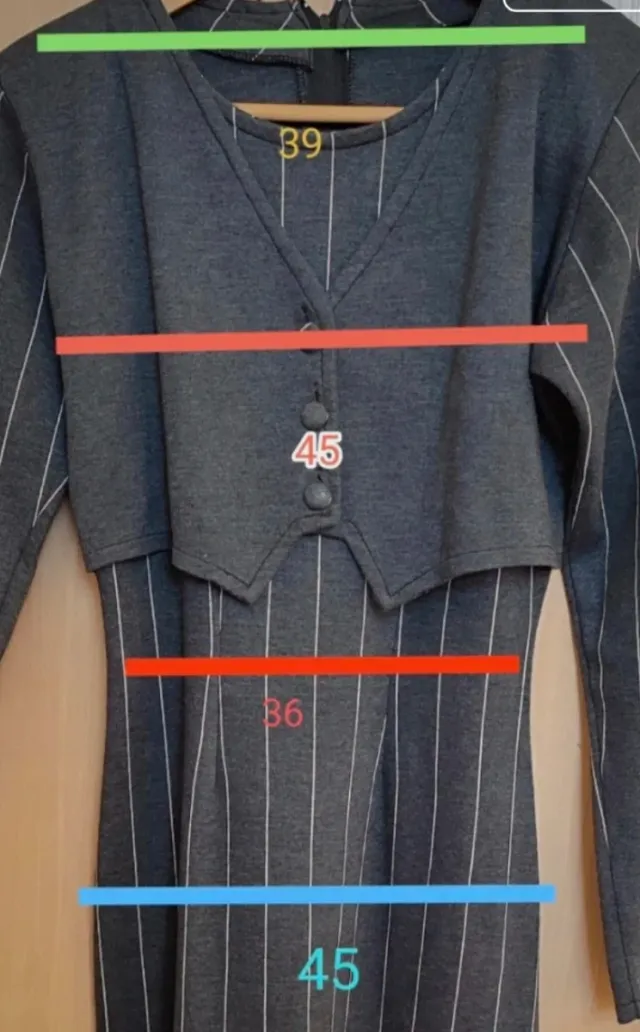 Vestido Otoño/Invierno Gris